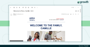 Petco Welcome Screen